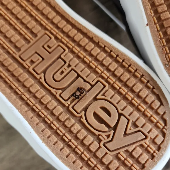 Hurley Arlo Slip On Shoes Gray White Men's 8.5 NWT