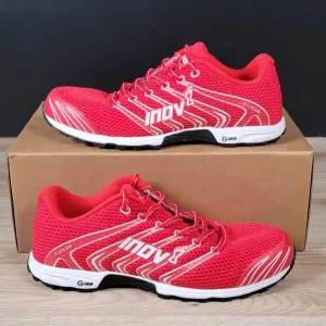 Inov8 F-Lite 230 V2 Shoes Mens Size 10 Red White Athletic Running Sneakers