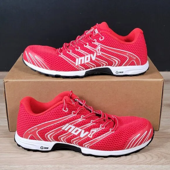 Inov8 F-Lite 230 V2 Shoes Mens Size 10 Red White Athletic Running Sneakers
