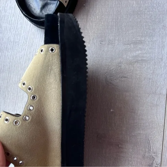 ISABEL MARANT OPHIE Beige Double Buckle Sandals