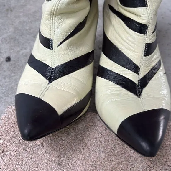 Isabel Marant Zebra ankle boots