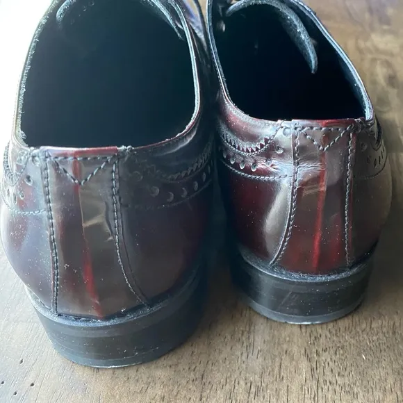 Italian men’s leather oxford dress shoes