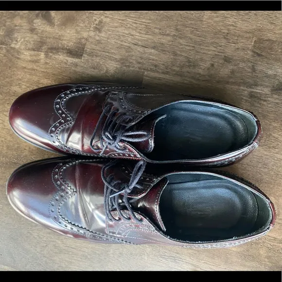 Italian men’s leather oxford dress shoes