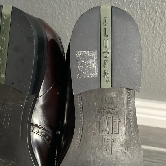 Italian men’s leather oxford dress shoes