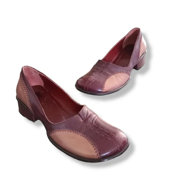 iXOs Italy Vintage Y2K Fluevog Vibe Wingtip Spectator Leather Loafers Flats 37 7