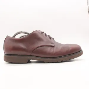 J Crew Superior Camden Leather Bluchers Oxfords Shoes Men's 10.5  Espresso Brown