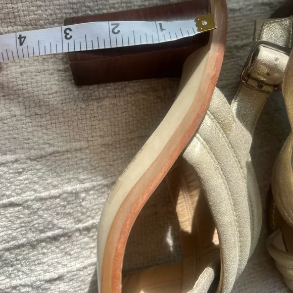 J.Crew Strappy Sandals - Gold