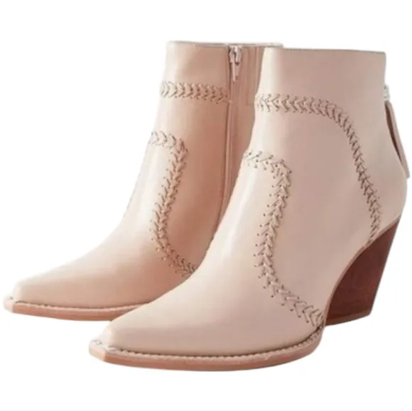 Jeffrey Campbell Beowulf Leather Ankle Boot Taupe