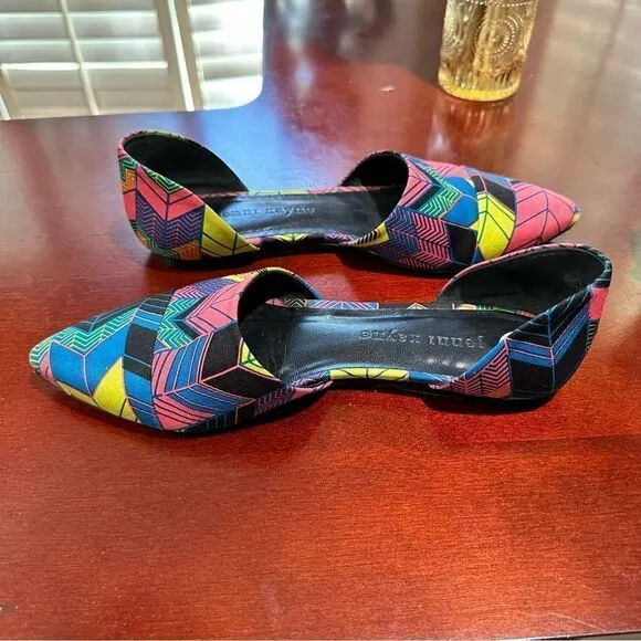 Jenni Kayne Geometric Flats Size 6