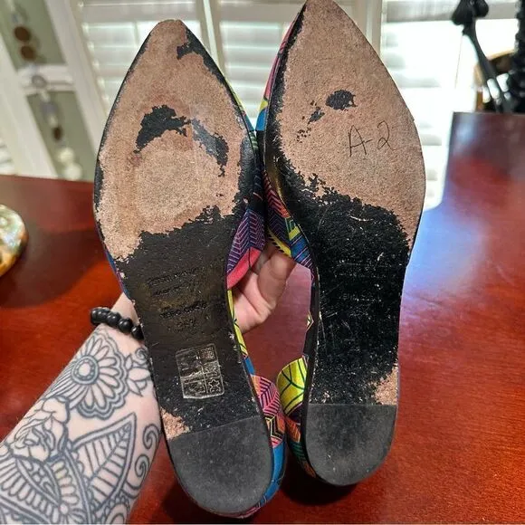 Jenni Kayne Geometric Flats Size 6