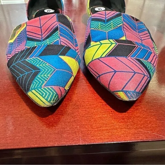Jenni Kayne Geometric Flats Size 6