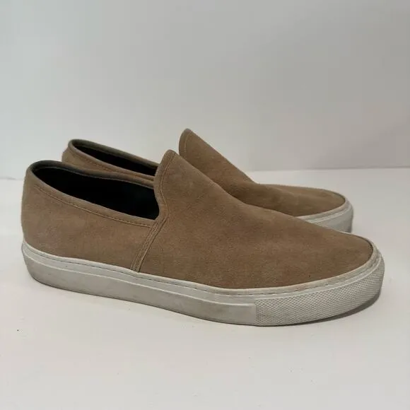 Jenni Kayne Women's Shoes Suede Lounger Slip On Sneakers Tan 40