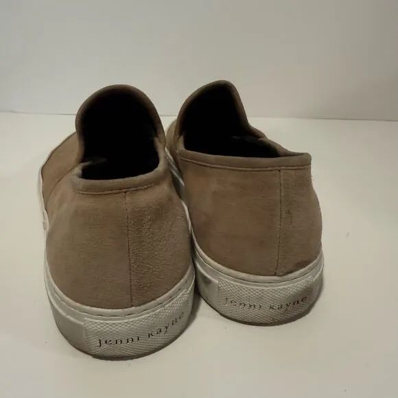 Jenni Kayne Women's Shoes Suede Lounger Slip On Sneakers Tan 40