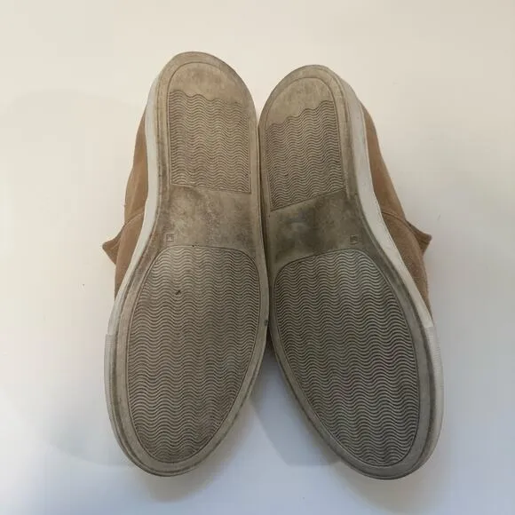 Jenni Kayne Women's Shoes Suede Lounger Slip On Sneakers Tan 40
