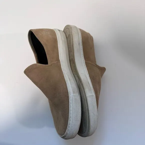 Jenni Kayne Women's Shoes Suede Lounger Slip On Sneakers Tan 40