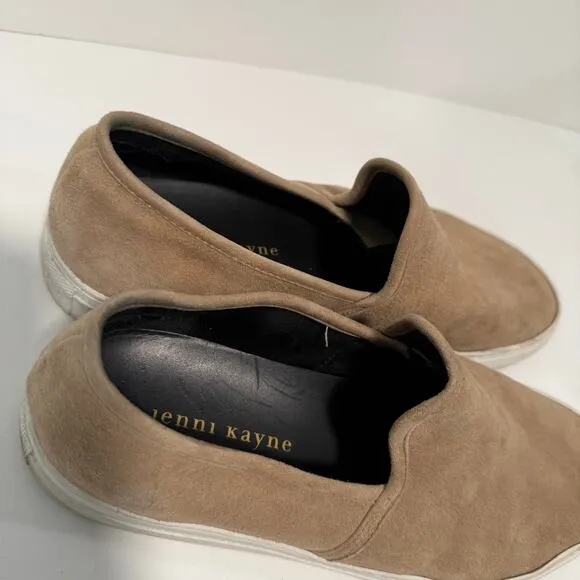 Jenni Kayne Women's Shoes Suede Lounger Slip On Sneakers Tan 40
