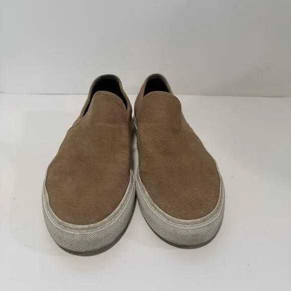 Jenni Kayne Women's Shoes Suede Lounger Slip On Sneakers Tan 40