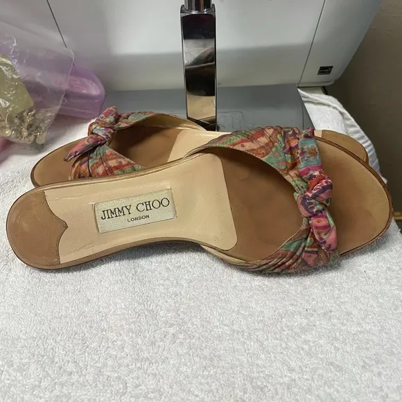 Jimmy Choo Knot Slides
