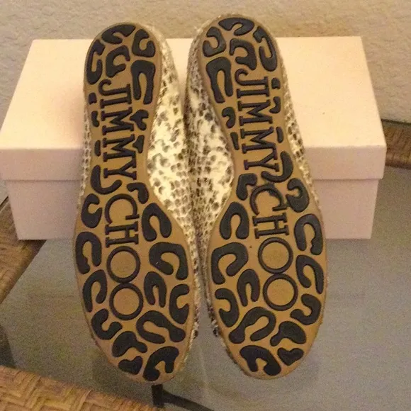 Jimmy Choo Morse Snakeskin Ballet Flats