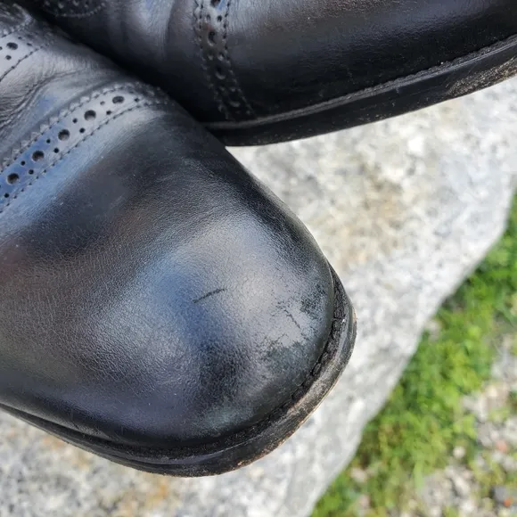 John Mac Gray Oxford Brogue shoes.