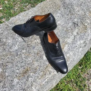 John Mac Gray Oxford Brogue shoes.