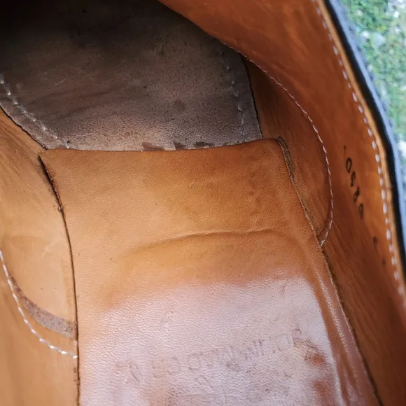 John Mac Gray Oxford Brogue shoes.