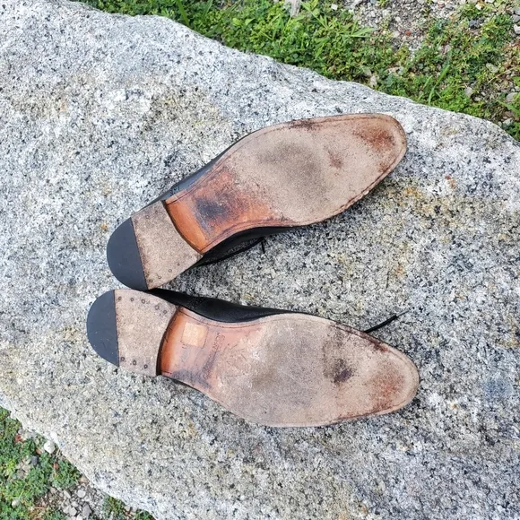 John Mac Gray Oxford Brogue shoes.