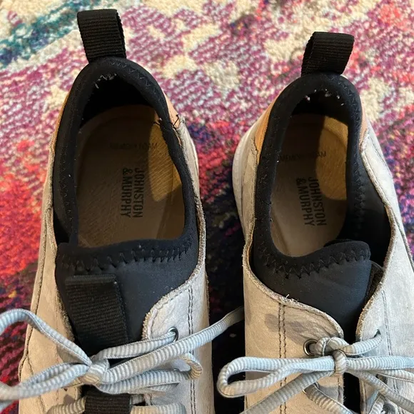 Johnston &amp; Murphy Men’s Prentiss Suede Sneakers Shoes Size 12