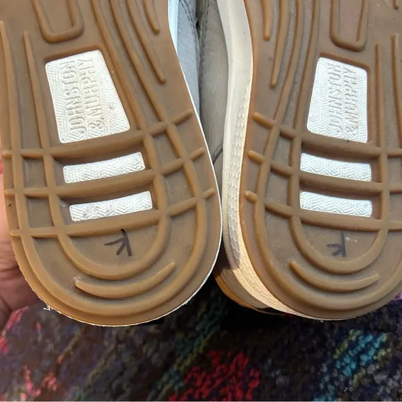 Johnston &amp; Murphy Men’s Prentiss Suede Sneakers Shoes Size 12