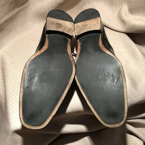 Johnston &amp; Murphy oxford leather black shoes, 11.5