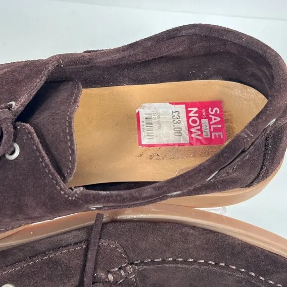 Jones‎ Bootmaker Men's Putney Suede Shoes Brown EU 43/ US 10-10.5 Dress Shoe
