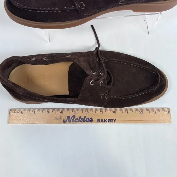 Jones‎ Bootmaker Men's Putney Suede Shoes Brown EU 43/ US 10-10.5 Dress Shoe