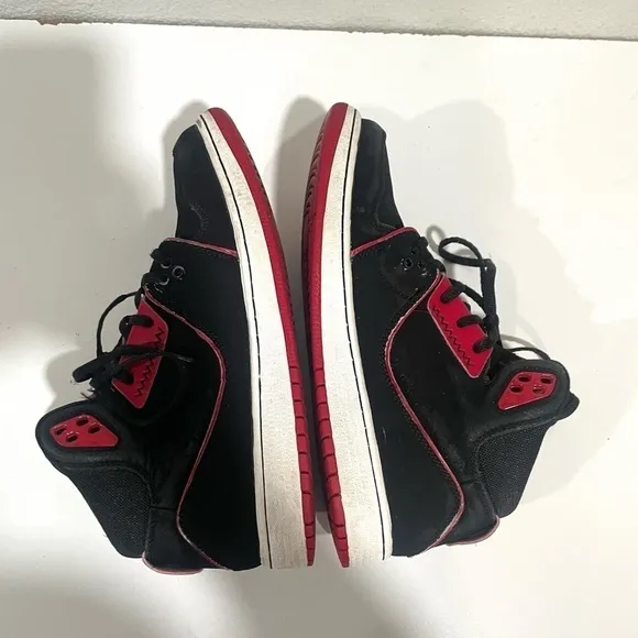 JORDAN 1 Flight 2 Black High Top Sneaker Shoes Youth 7 631784-002