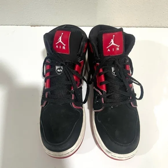 JORDAN 1 Flight 2 Black High Top Sneaker Shoes Youth 7 631784-002