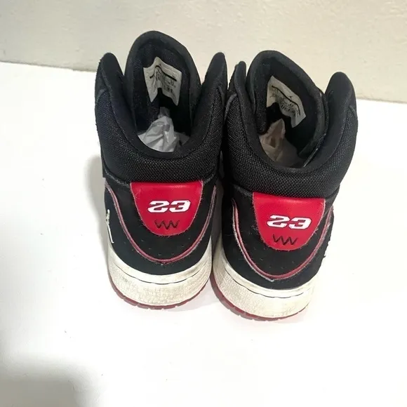 JORDAN 1 Flight 2 Black High Top Sneaker Shoes Youth 7 631784-002