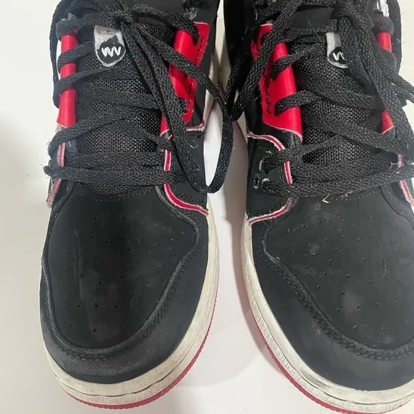 JORDAN 1 Flight 2 Black High Top Sneaker Shoes Youth 7 631784-002