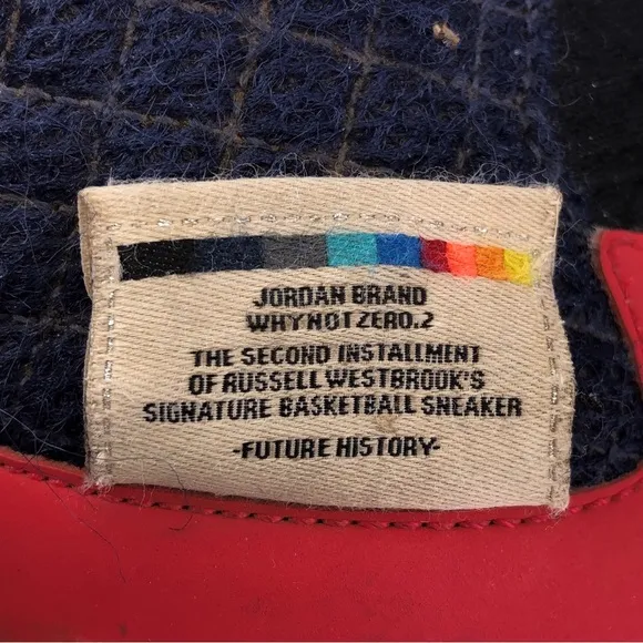 Jordan Why Not Zer0.2 'Future History' GS Basketball Shoes 6.5Y