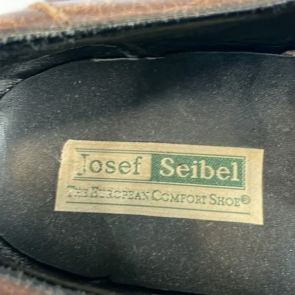 Josef Seibel Brown Fisherman Sandals