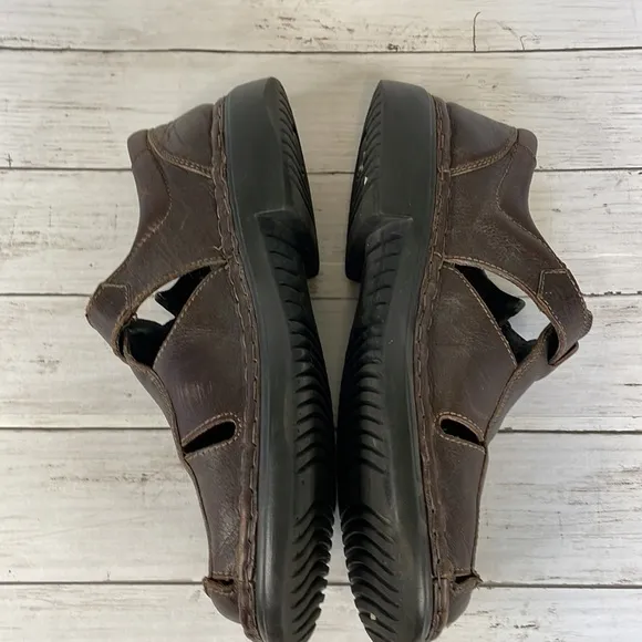 Josef Seibel Brown Fisherman Sandals