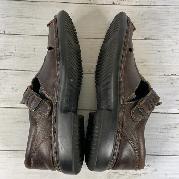 Josef Seibel Brown Fisherman Sandals