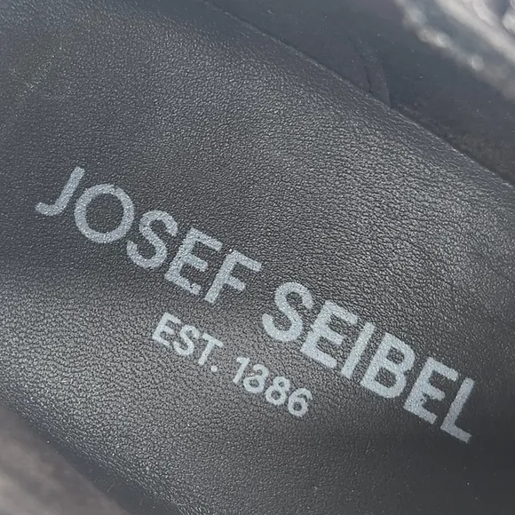 Josef Seibel Germany ankle boots women's 6 dark brown leather Sienna 81 new $210