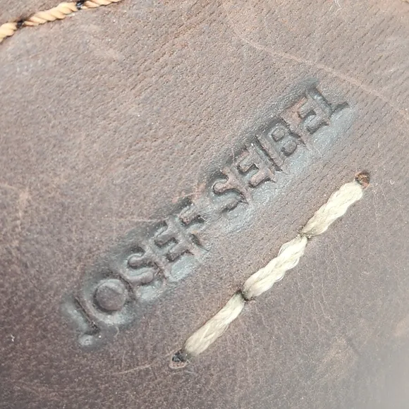 Josef Seibel Germany ankle boots women's 6 dark brown leather Sienna 81 new $210