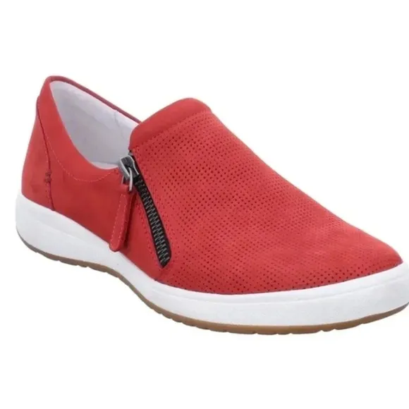 Josef Seibel | Red Caren 22 Slip On Shoes Sz 9.5