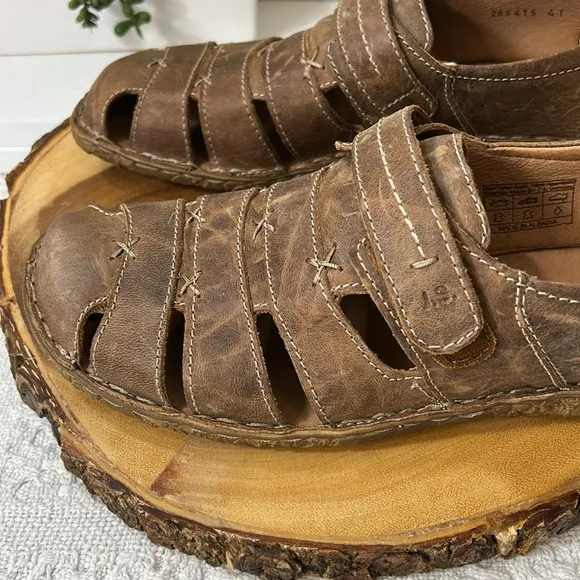 Josef Seibel Women’s Rosalie Brown sandals  (EU 41/US 10)