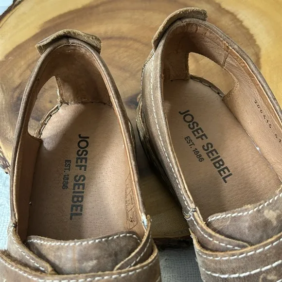 Josef Seibel Women’s Rosalie Brown sandals  (EU 41/US 10)