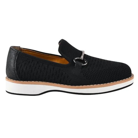 Joyce Textile Eva Sole Style With Buckle Loafers For Kids