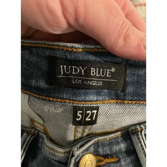Judy Blue Highrise Dad Jean Distressed 5/27