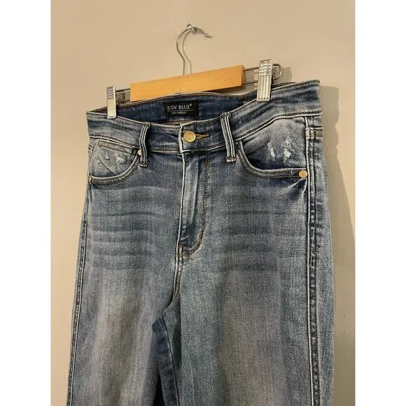 Judy Blue Highrise Dad Jean Distressed 5/27