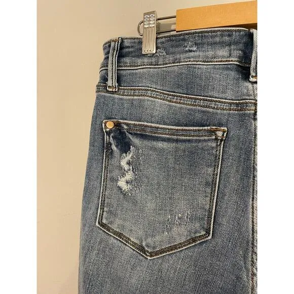 Judy Blue Highrise Dad Jean Distressed 5/27