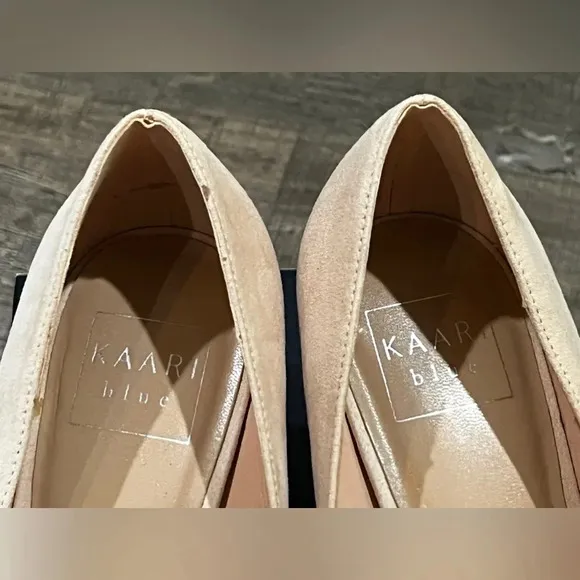 Kaari Blue Heels with Box